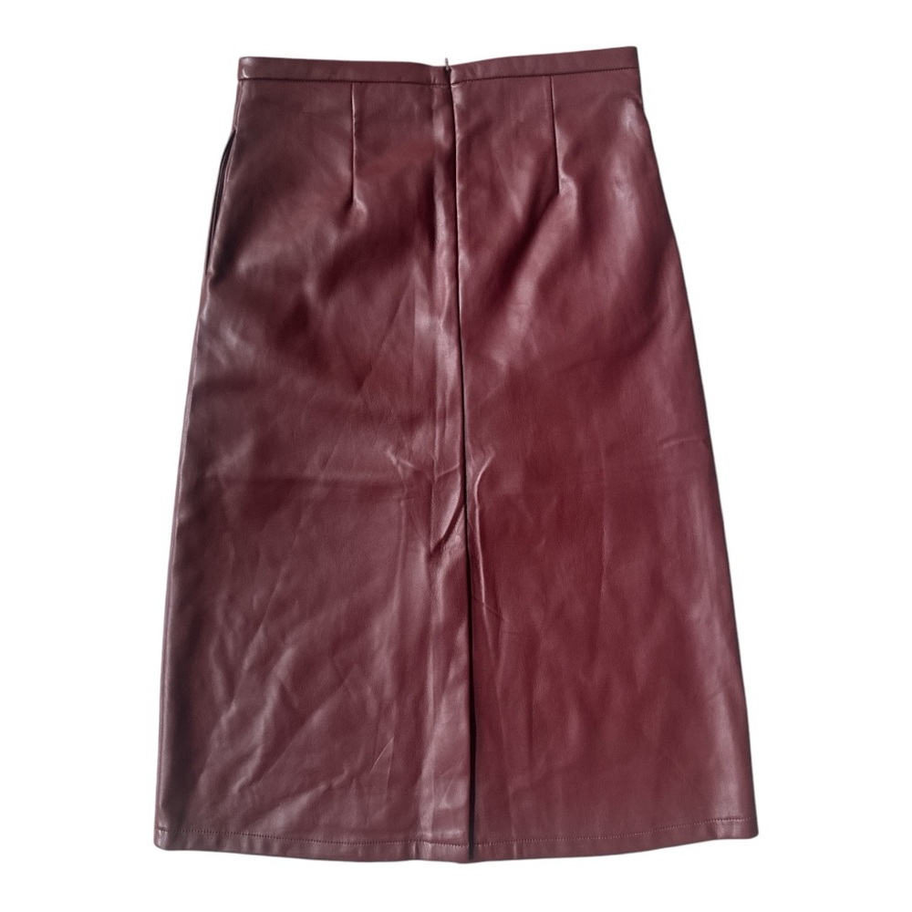 Joe’s Jeans Vegan Leather Skirt - Picture 2 of 7